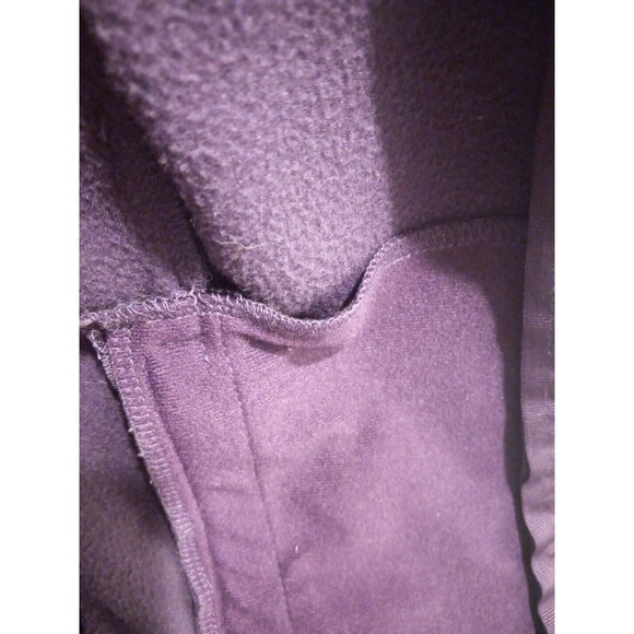 Disney Park Womens‎ Mickey Mouse Sleeveless Embroidered Purple Fleece Vest Xl - Picture 11 of 13